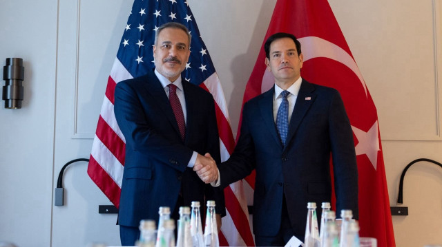 Dışişleri Bakanı Fidan, ABD’li mevkidaşı Rubio ile görüştü