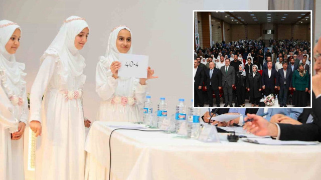 Erzincan’da Umre ödüllü ezber Hadis-i Şerif yarışması düzenlendi