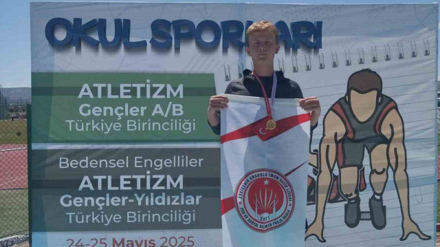 İmam hatipli Ahmet Melih Türkiye şampiyonu