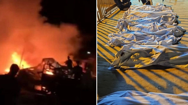 Katil İsrail bir kez daha Gazze’de masum sivilleri hedef aldı: 59 kişi hayatını kaybetti