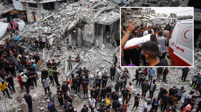 Katil İsrail’in Gazze’de düzenlediği saldırılarda son 24 saatte 109 kişiyi hayatını kaybetti