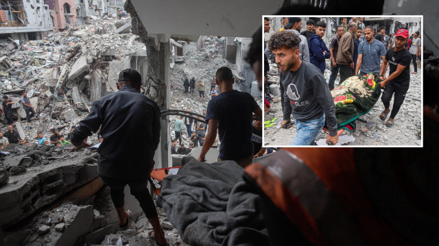 Katil İsrail’in Gazze’ye saldırılarında son 24 saatte 98 Filistinli hayatını kaybetti