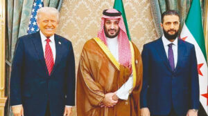 Riyad’da kritik görüşme: Trump Şara’yla buluştu