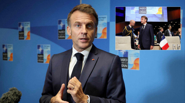 Macron NATO üyeleri arasında ticaret savaşı yapmanın ‘saçmalık’ olduğunu söyledi