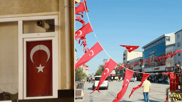 Cumhurbaşkanı Erdoğan’ın çağrısı karşılık buldu: Ay yıldızlı bayraklar şehri sardı