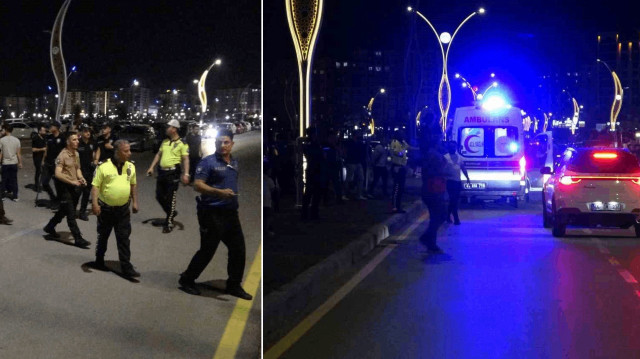 Malatya’da asker konvoyu ortalığı karıştırdı