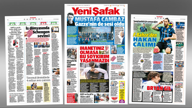 Mustafa Cambaz Gazze’nin de sesi oldu