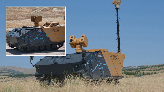 Türkiye’nin lazer silahı ALKA hibrit KAPLAN’la avlayacak