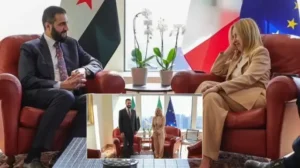 Ahmed Şara İtalya Başbakanı Meloni ile görüştü