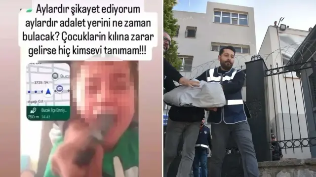 Çocuklarının boğazına bıçak dayayan baba hakkında yeni karar