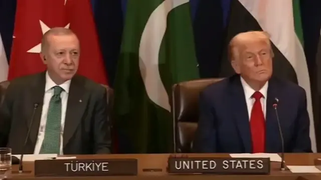 Cumhurbaşkanı Erdoğan ile Trump Gazze zirvesinde yan yana