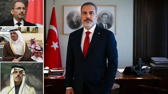 Dışişleri Bakanı Fidan’dan Arap mevkidaşlarıyla Gazze planı diplomasisi