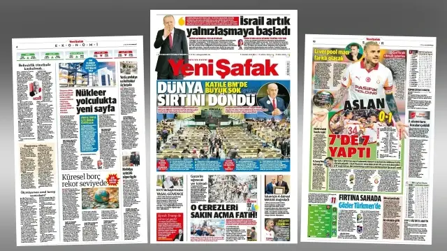 Dünya sırtını döndü
