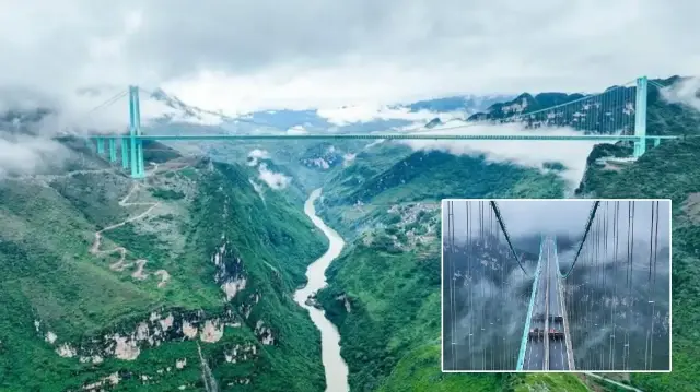 Dünyanın en büyük köprüsünü hizmete açıldı: Seyahat süresini iki saatten iki dakikaya indirdi