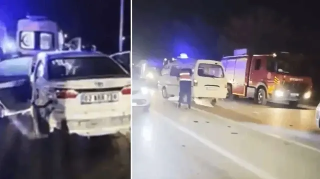 Gaziantep’te iki otomobil çarpıştı: Ölü ve yaralılar var