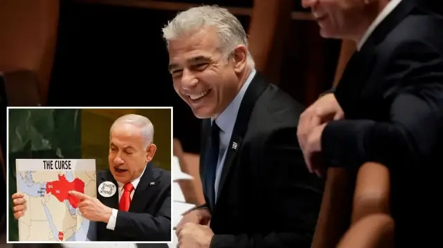 İsrailli siyasetçi Lapid Netanyahu’nun BM konuşmasını eleştirdi: Eskimiş numaralarla dolu bir konuşma