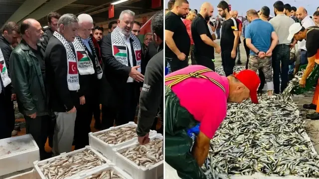 İstanbullu balıkçılar bir günlük hasılatını Gazze’ye bağışladı