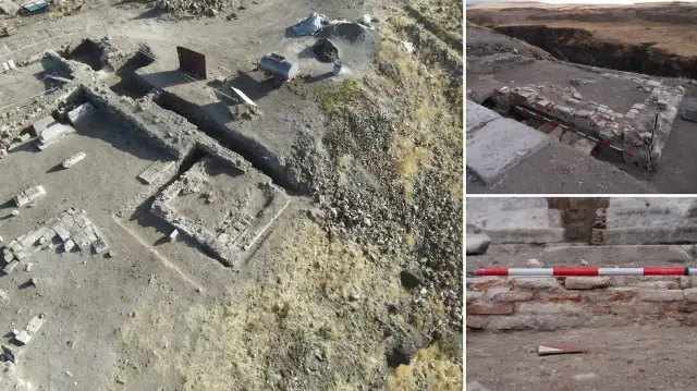 Kars’taki Ani Ören Yeri’nde tarihi keşif: Selçuklu kümbeti gün yüzüne çıkarıldı