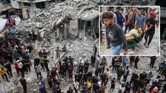 Katil İsrail’in Gazze’ye düzenlediği saldırılarda 33 Filistinli hayatını kaybetti