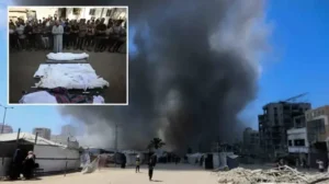 Katil İsrail’in saldırılarında 48 Filistinli hayatını kaybetti