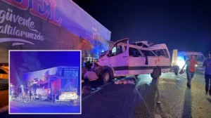 Mersin’de feci kaza: TIR’a arkadan çarpan minibüste ölen işçilerin kimlikleri belli oldu