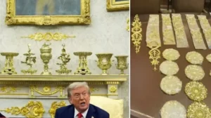 Trump Midas sendromu yaşıyor: Beyaz Saray’ı altınla doldurmaya devam ediyor: ‘Yabancı liderler çıldırıyor’