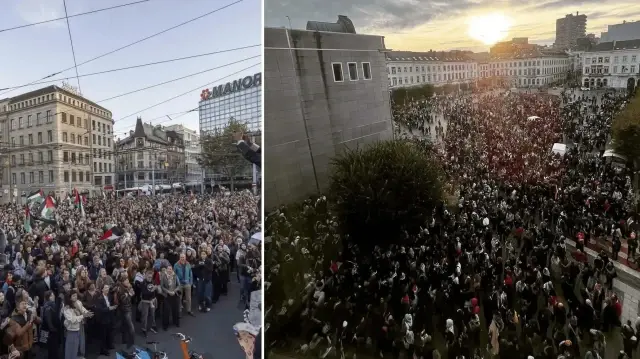 Avrupa’da İsrail’in Küresel Sumud Filosu’na müdahalesine karşı binlerce kişi sokaklara döküldü: ‘Yazıklar olsun’