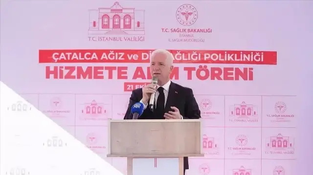 Çatalca Ağız ve Diş Sağlığı Polikliniği törenle hizmete açıldı