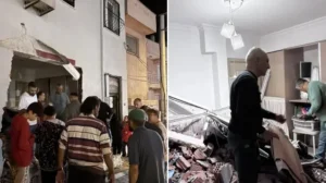 CHP’li İzmir Belediyesi önlem almadı: Freni boşalan kamyon evin oturma odasına çarptı