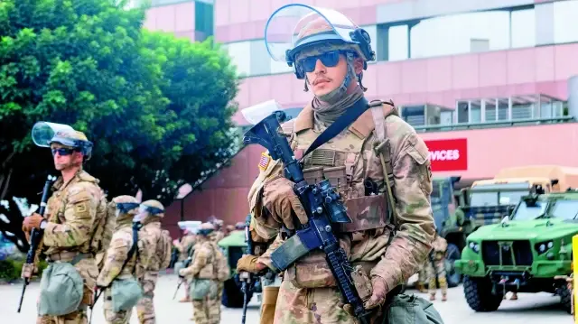 Demokrat eyaletlere asker gönderiyor