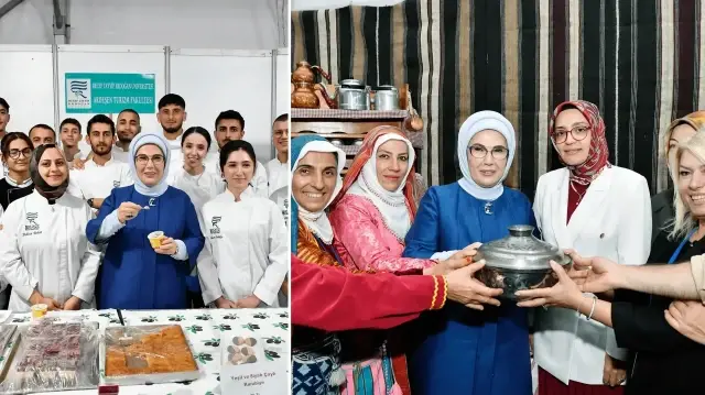 Emine Erdoğan 5. Rize Gastronomi Günleri’ne katıldı
