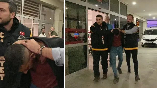 Eski eşi ile yanındaki kişiyi bıçakla yaralayan şüpheli yakalandı