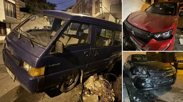 Eyüpsultan’da sürücü hakimiyetini kaybetti: Yokuş aşağı inerken 8 araca çarpıp ortalığı savaş alanına çevirdi