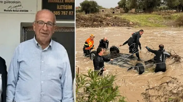 Foça’daki selde acı detay: Kızıyla telefonda görüşürken sel sularına kapıldı