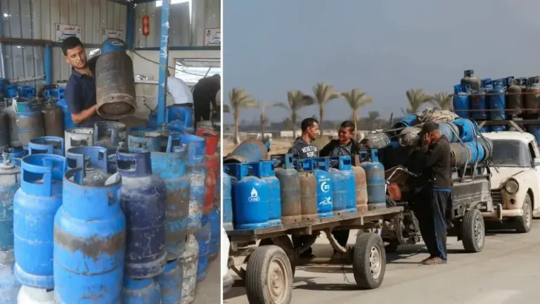 Gazze Şeridi’ne tüp gaz krizi: Filistinliler kuyrukta bekledi