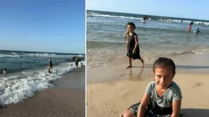 Gazzeli çocukların insani yardım getirecek aktivistleri sahilde umutla bekleyişi sürüyor