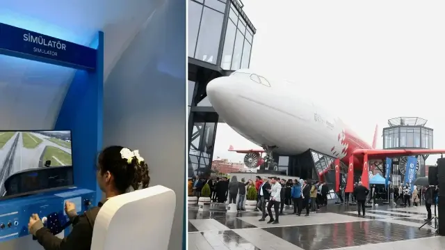 Geleceğe ilham veren proje: Havacılık ve Bilim Merkezi’ne dönüştürülen uçak, ziyaretçilerine kapılarını açtı