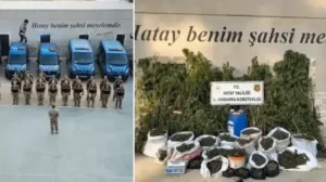 Hatay’da 89 kilo 200 gram esrar ve bin 876 kök kenevir ele geçirildi: Üç kişi tutuklandı