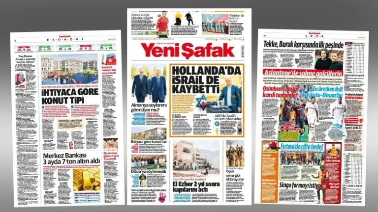 Hollanda’da İsrail de kaybetti