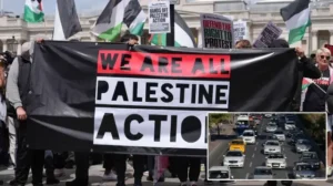 İngiltere’de Filistin’e destek eyleminde 355 kişi gözaltına alındı