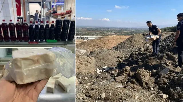 İnsan sağlığını hiçe saydılar: Manisa’da 49 kilo bozuk peynir imha edildi