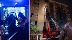 Kadıköy’de 5 katlı binada yangın: 20 kişi tahliye edildi