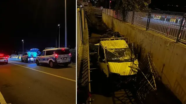 Kayseri’de kamyonet sulama kanalına düştü: İki kişi yaralandı