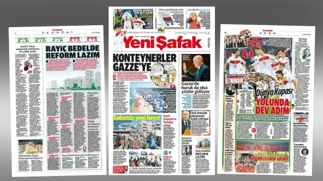 Konteynerler Gazze’ye