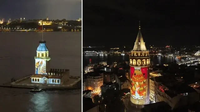 Kültür Yolu Festivali’nde İstanbul’un simge yapıları dijital sanatla aydınlanıyor