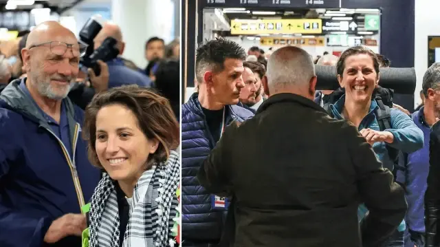 Küresel Sumud Filosu’na katılan İtalyan vekiller Roma’ya döndü