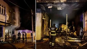 Lüleburgaz’da ekmek fırınında yangın