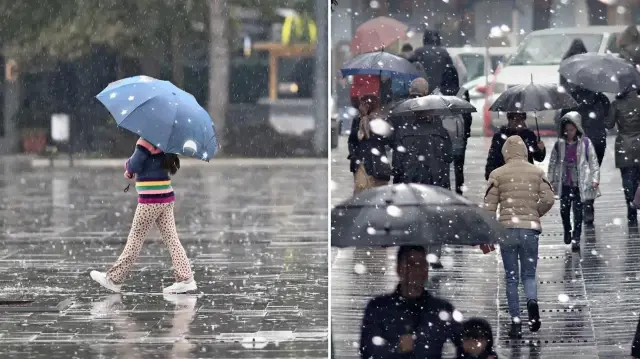 Meteorolojiden 6 il için kar ve kuvvetli yağış uyarısı