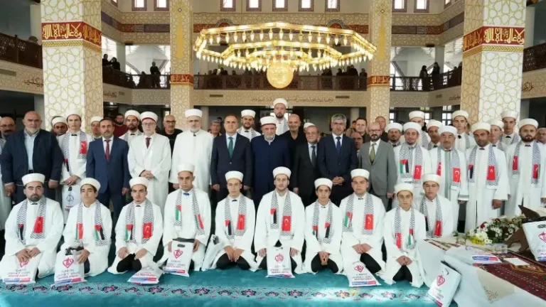 Muğla’da 34 hafız için icazet töreni düzenlendi: Belgeleri takdim edildi