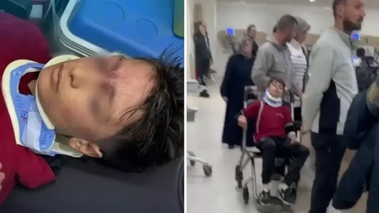 Okul çıkışı izdiham: 23 öğrenci hastaneye kaldırıldı